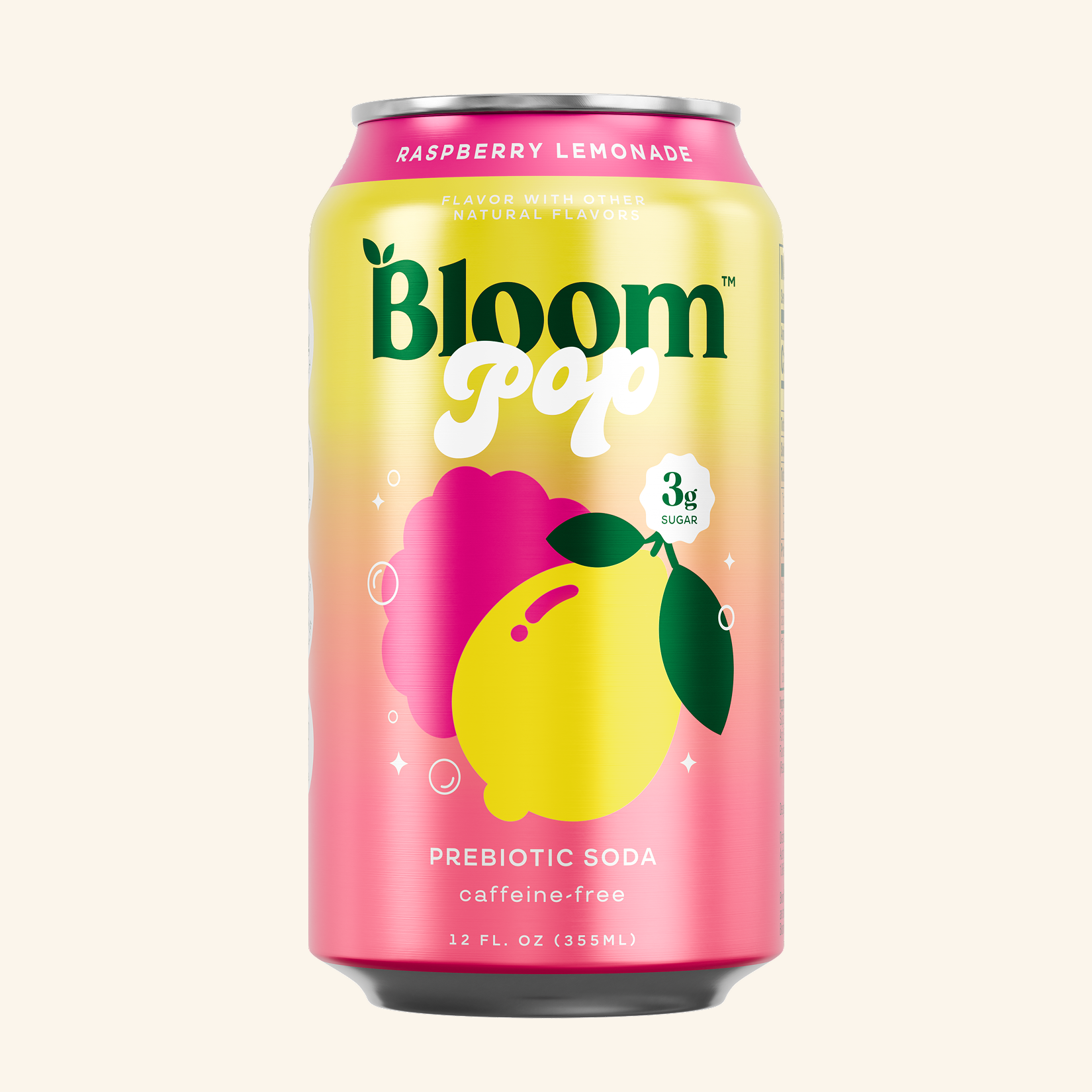 Bloom Pop™ Prebiotic Soda - Protein That Fits Your Routine