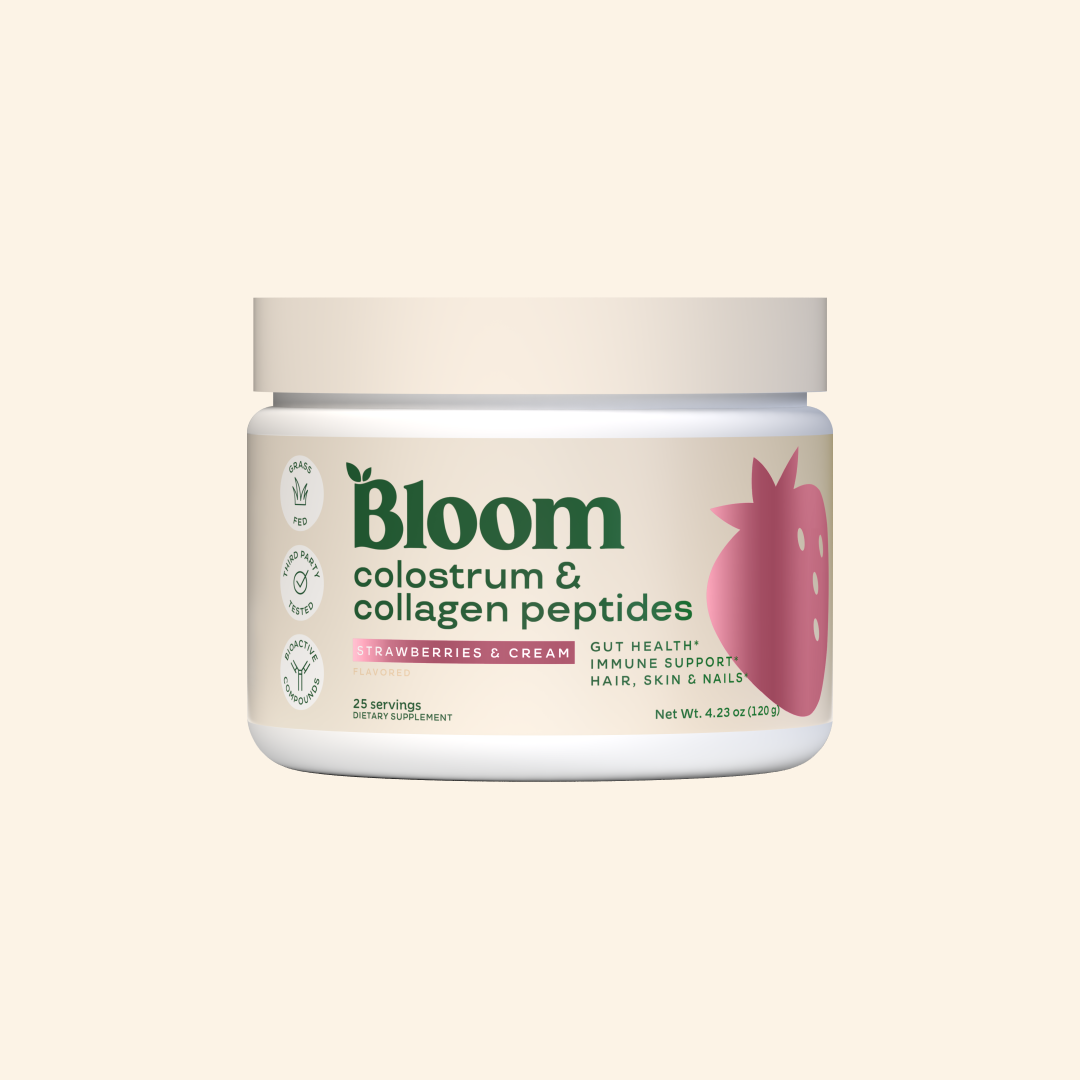 Colostrum & Collagen Peptides - Strength Support Made Simple