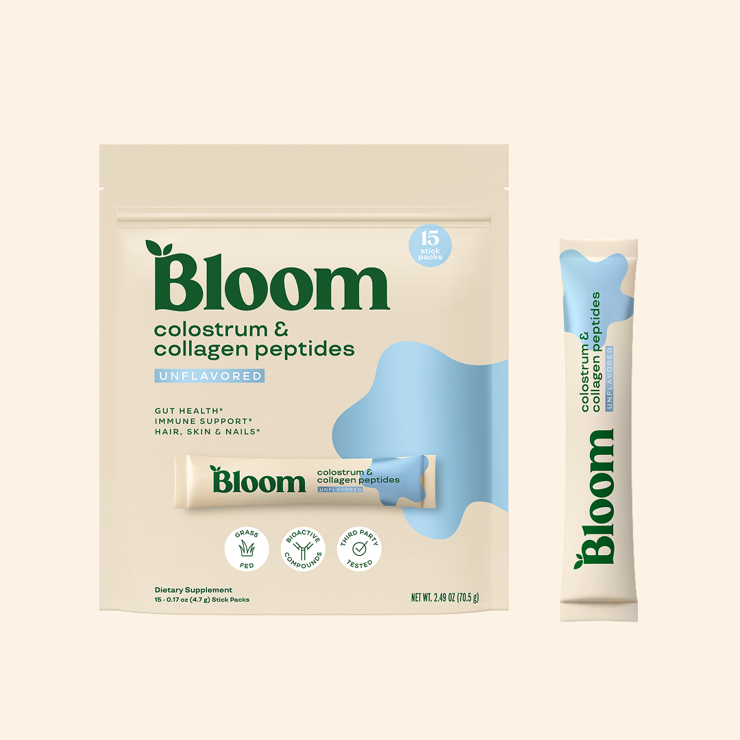 Colostrum & Collagen Peptides - Strength Support Made Simple
