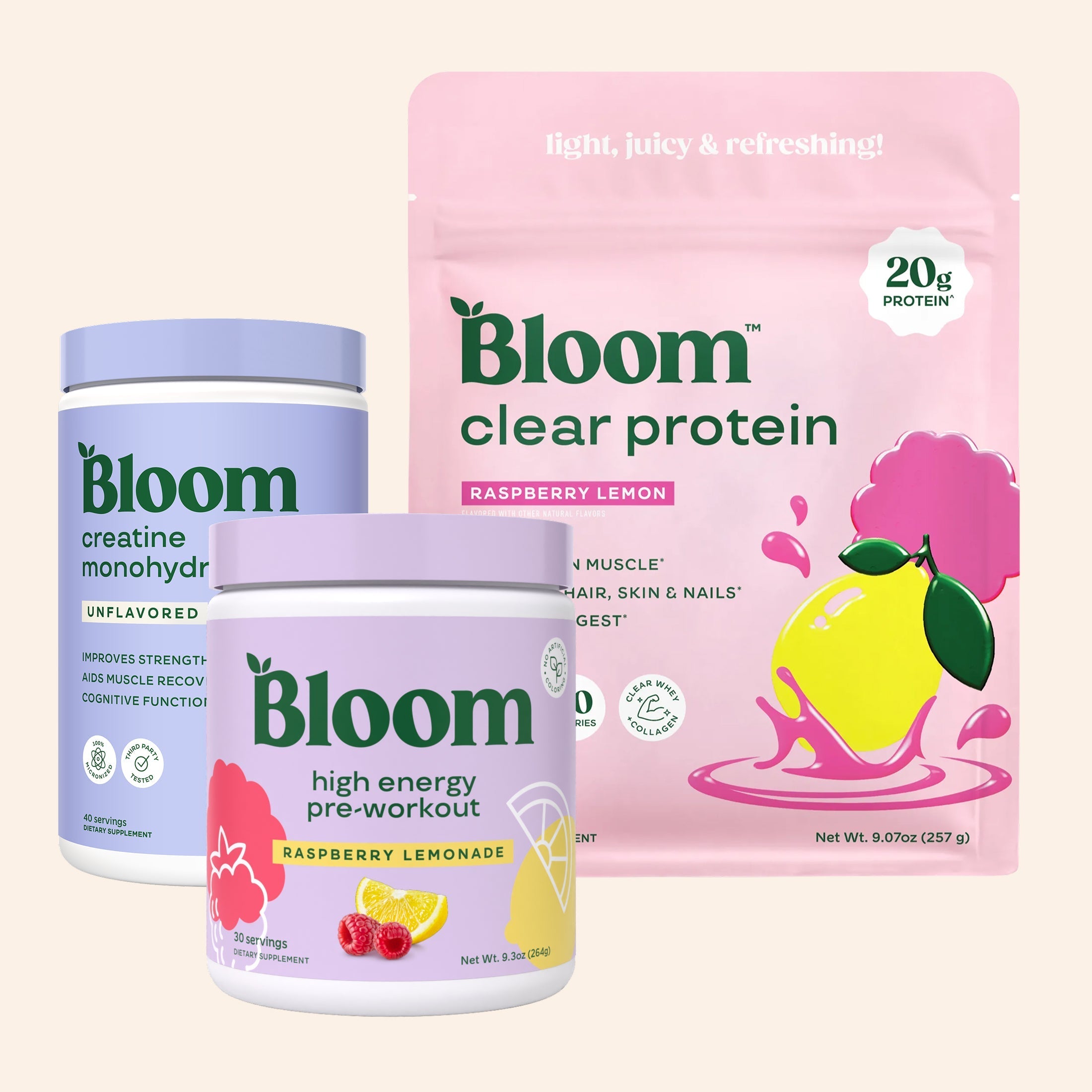 Fitness Star Trio - Creatine That Fits Your Day