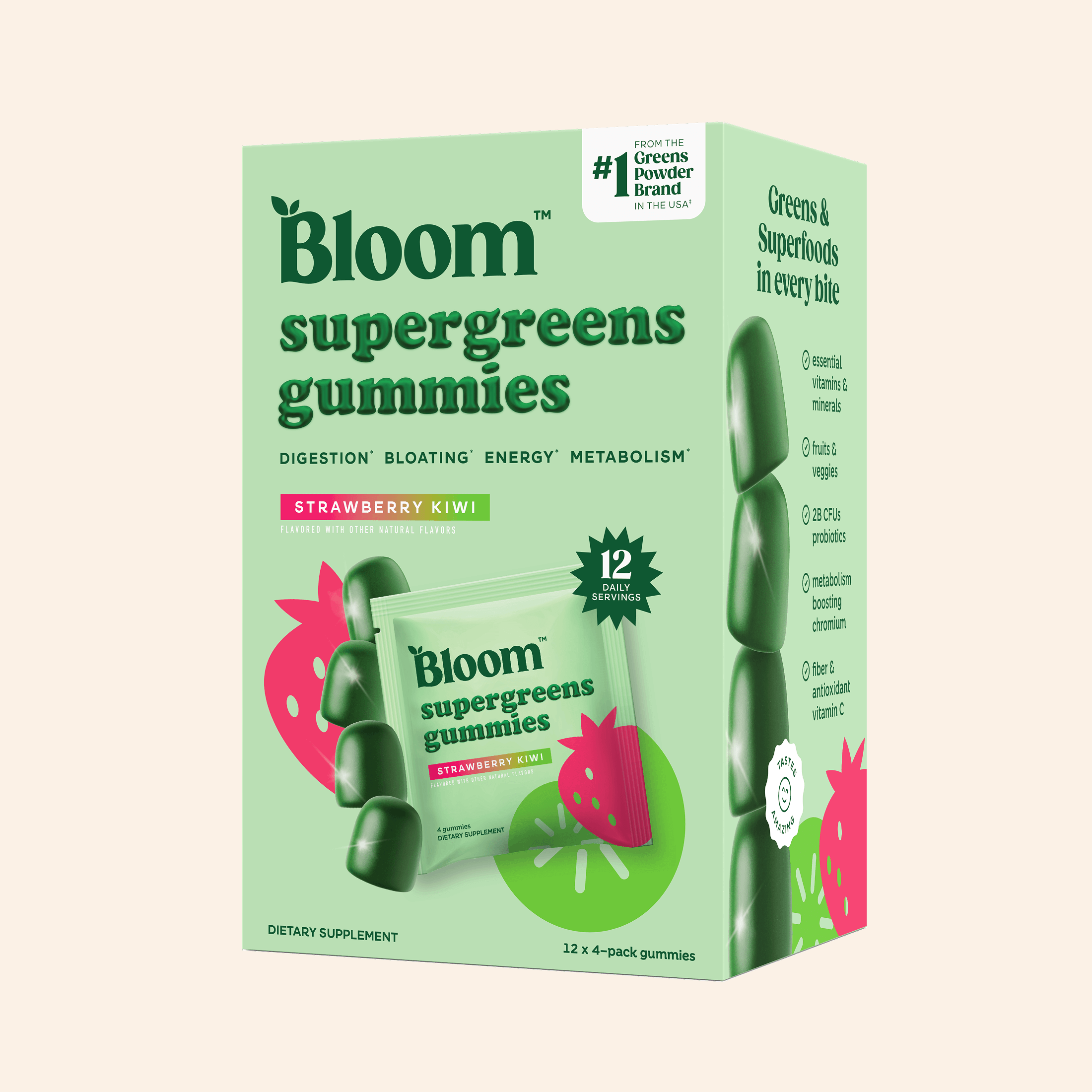 Supergreens Gummies - Simple Nutrition for Busy People
